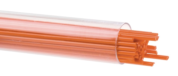 Orange Opalescent, Stringer, Fusible, by the Tube 