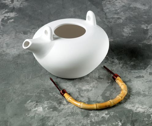 Low Fire - Oriental Teapot 