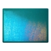 Peacock Blue, Dbl-rolled, Irid, rainbow - 001176-0031-05x10