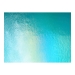 Peacock Blue Transparent, Thin-rolled, Iridescent, rainbow, 2 mm, Fusible, 17 x 20 in., Half Sheet - 001176-0051-F-HALF