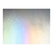 Pewter Transparent, Thin-rolled, Iridescent, rainbow, 2 mm, Fusible, 17 x 20 in., Half Sheet - 001229-0051-F-HALF