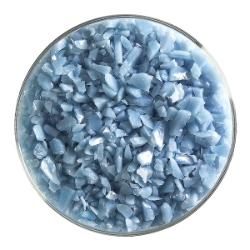Powder Blue Opalescent, Frit, Fusible 
