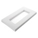Rectangular Drop Out, 16.125 x 9.25 in. (410 x 235 mm) - 008923-MOLD-M-EACH