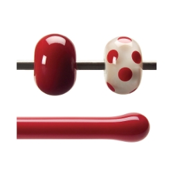 Red Opalescent, Rod, 5 mm, Fusible 