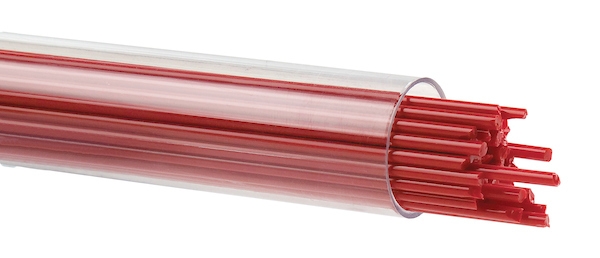 Red Opalescent, Stringer, Fusible, by the Tube 