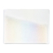 Red Reactive Clear Transparent, Thin-rolled, Iridescent, rainbow, 2 mm, Fusible, 17 x 20 in., Half Sheet - 001019-0051-F-HALF