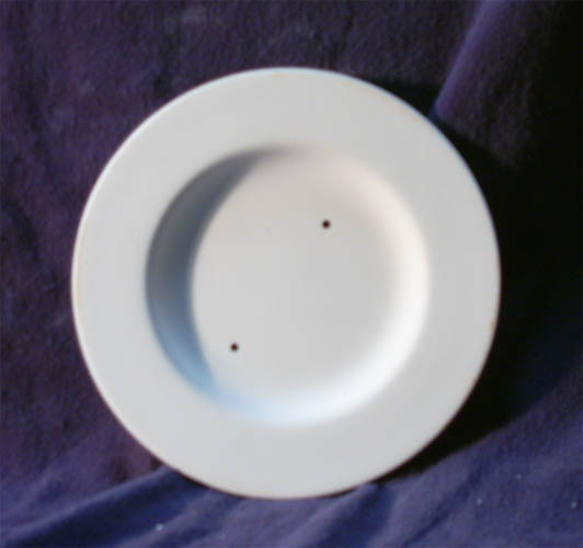 Rimmed Salad Plate 
