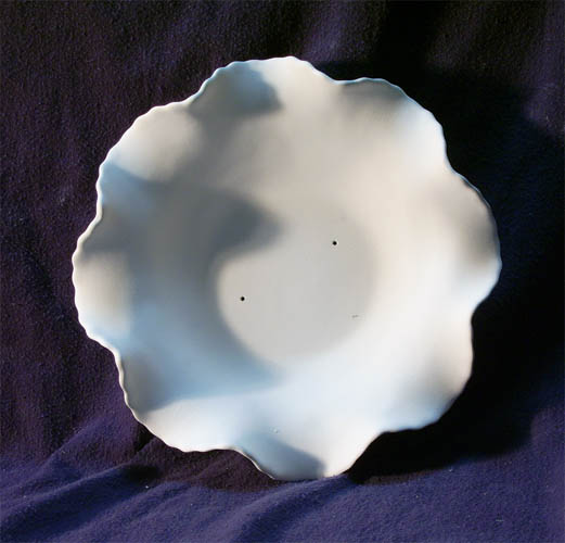 Scalloped Fruit Bowl 