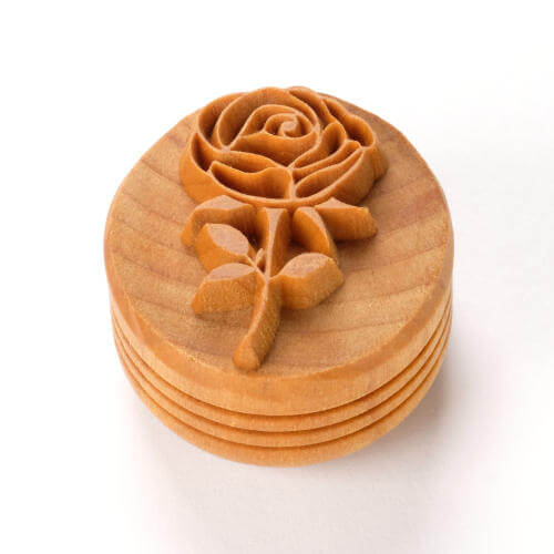 Scl (4 cm) Design 164. Rose with Stem. 
