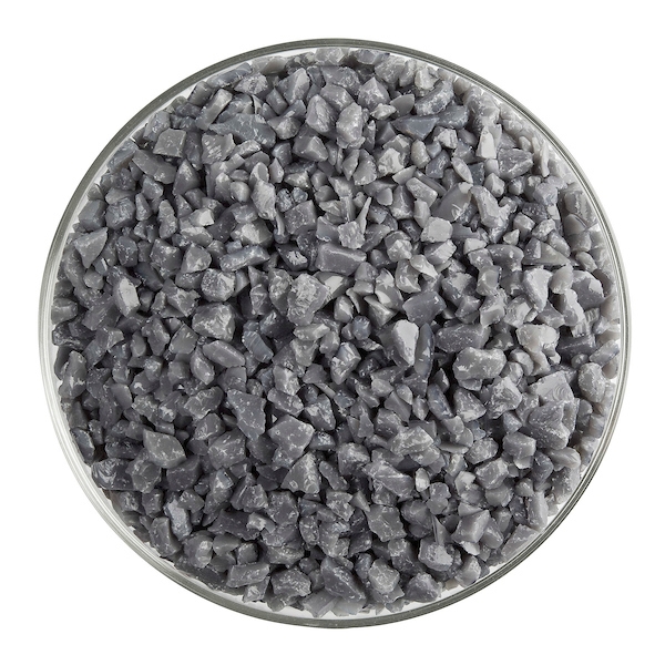 Slate Gray Opalescent, Frit, Fusible 