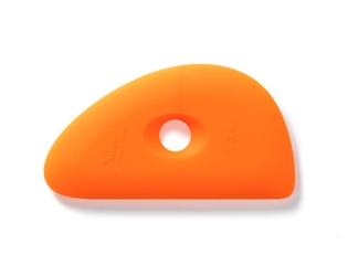 Soft Silicone Rib 4 - Orange 