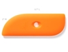 Soft Silicone Rib 8 - Orange 