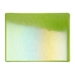 Spring Green Transparent, Thin-rolled, Iridescent, rainbow, 2 mm, Fusible, 17 x 20 in., Half Sheet - 001426-0051-F-HALF