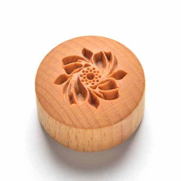 Stamps4Clay 4 cm Whirling Flower 