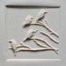 Stamps4Clay Ssl - Large Square #95. Four Birds - MKM-SSL-095