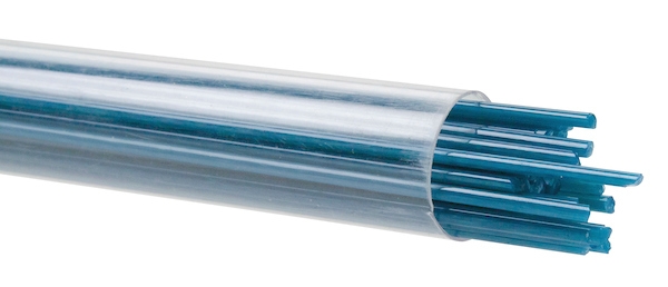 Steel Blue Opalescent, Stringer, Fusible, by the Tube 