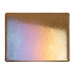 Tan Transparent, Thin-rolled, Iridescent, rainbow, 2 mm, Fusible, 17 x 20 in., Half Sheet - 001419-0051-F-HALF