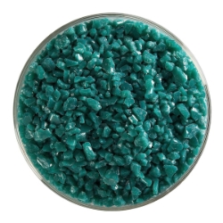 Teal Green Opalescent, Frit, Fusible 