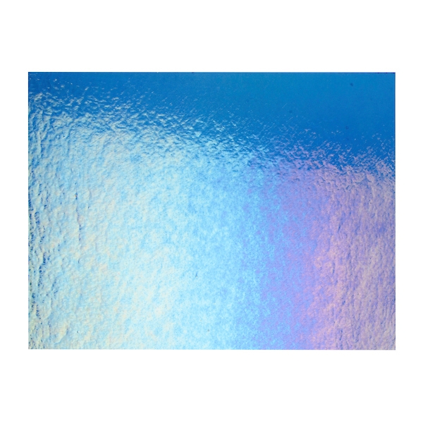 True Blue, Dbl-rolled, Irid, rainbow 