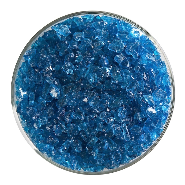 Turquoise Blue Transparent, Frit, Fusible 