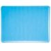 Turquoise Blue Transparent, Thin-rolled, 2 mm, Fusible, 17 x 20 in., Half Sheet - 001116-0050-F-HALF