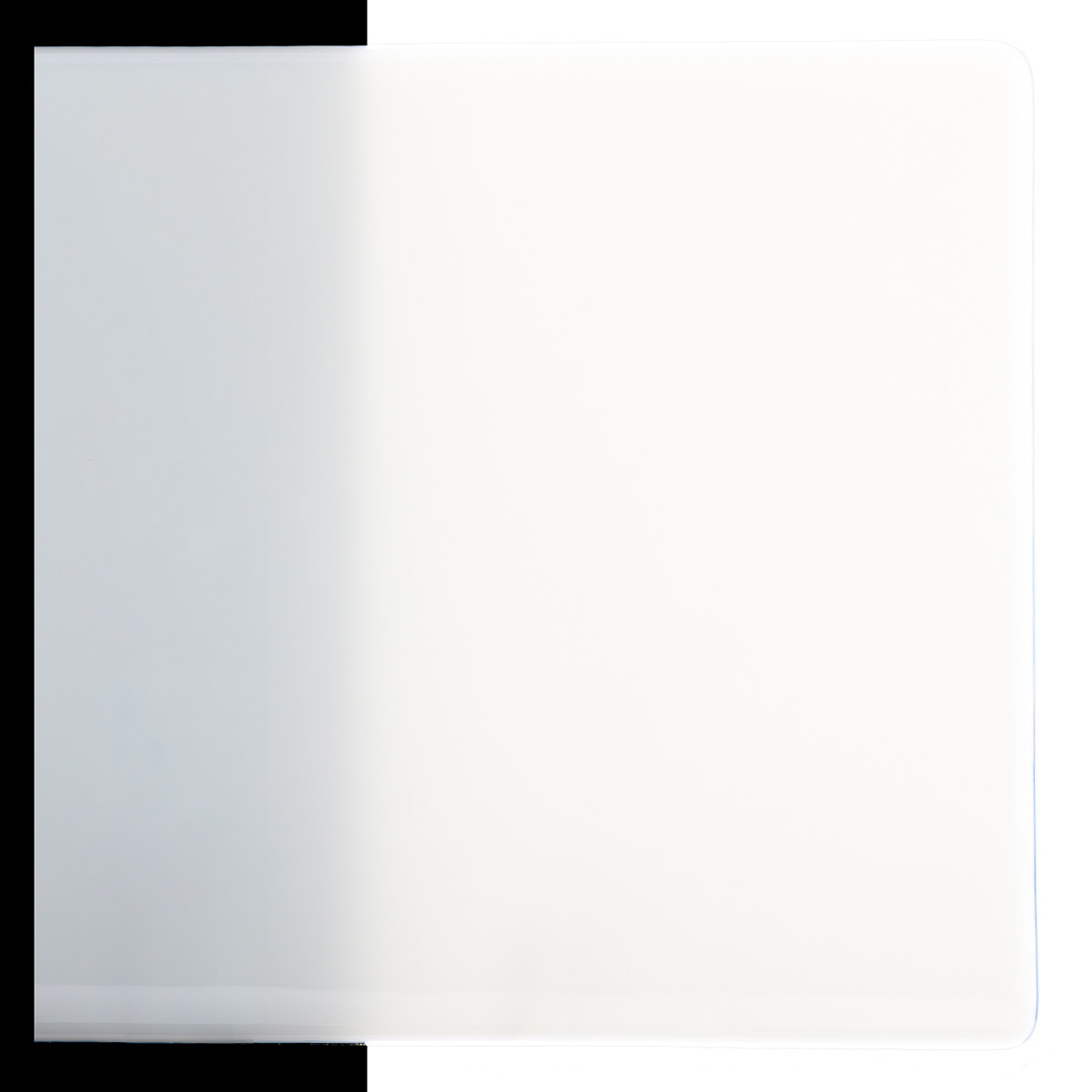 Warm White Opalescent, Thin-rolled, 2 mm, Fusible, 17 x 20 in., Half Sheet 