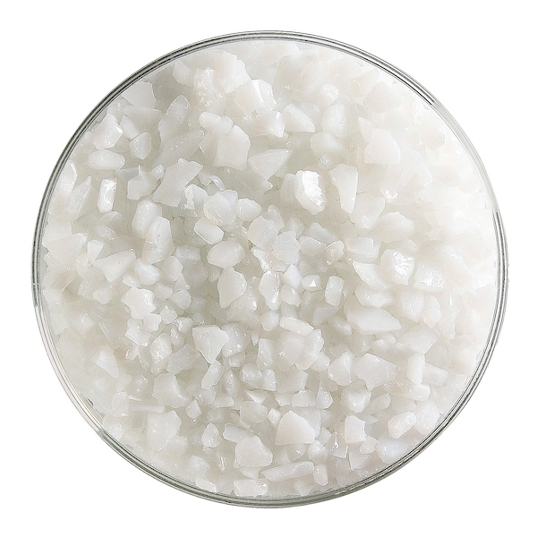White Opalescent, Frit, Fusible 