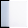 White Opalescent, Thin-rolled, 2 mm, Fusible, 17 x 20 in., Half Sheet 