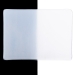 White Opalescent, Thin-rolled, 2 mm, Fusible, 17 x 20 in., Half Sheet - 000113-0050-F-HALF