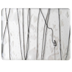 White (with Black Streamers) 