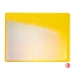 Yellow Transparent, Thin-rolled, Iridescent, rainbow, 2 mm, Fusible, 17 x 20 in., Half Sheet - 001120-0051-F-HALF
