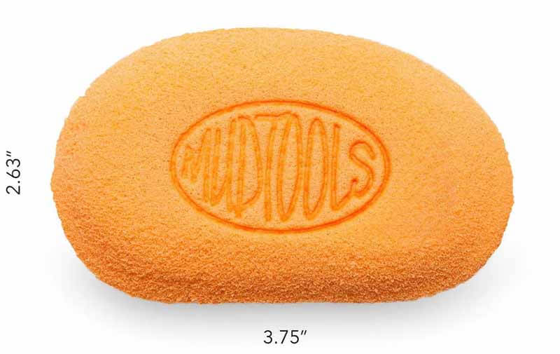 Mud Tool: Orange Absorbent Mudsponge