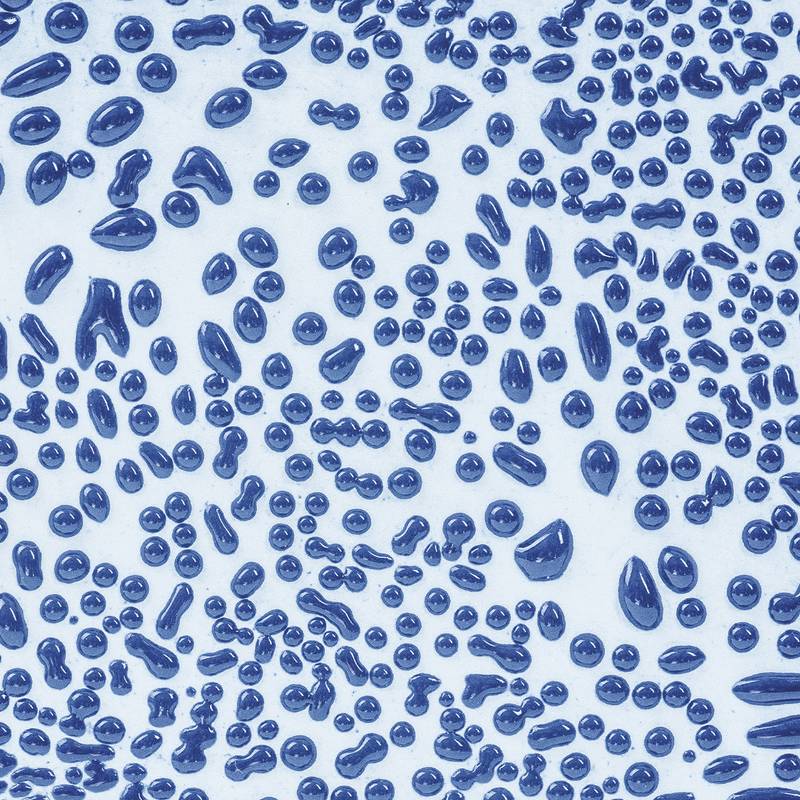 AMACO Dark Blue Crawl ceramic glaze