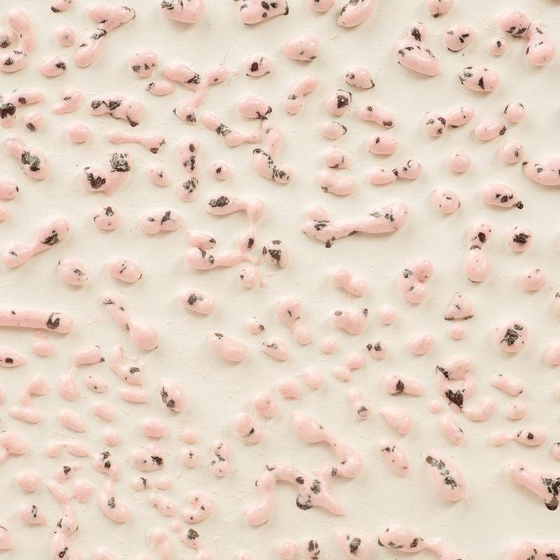 AMACO Speckled Pink Crawl ceramic glaze