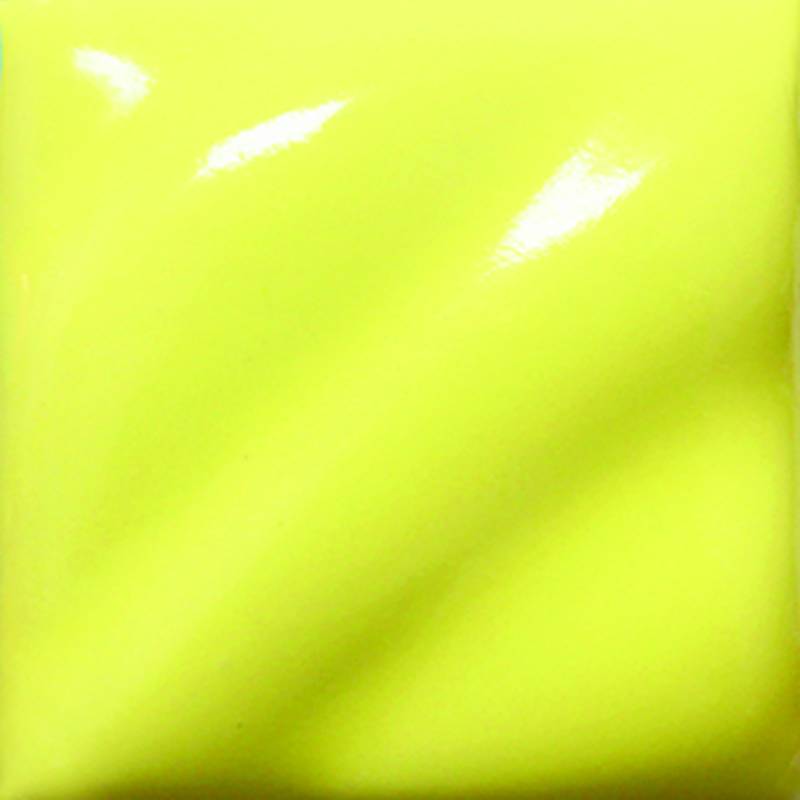 AMACO Bright Yellow ceramic glaze