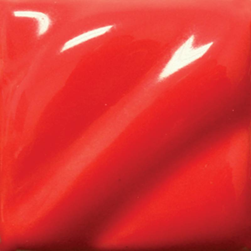 AMACO Scarlet Red ceramic glaze