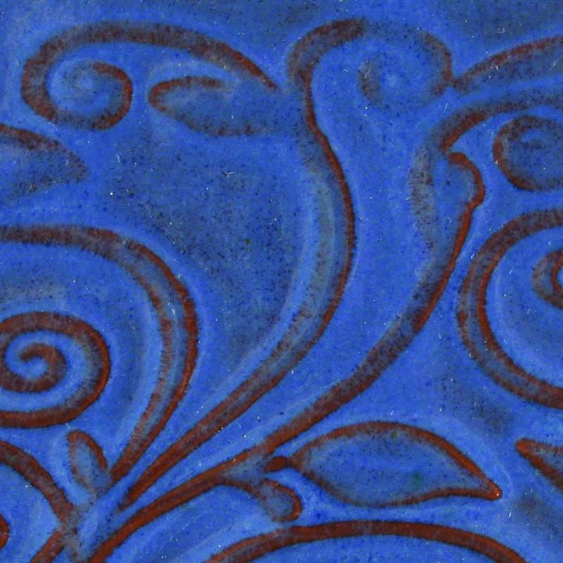 AMACO Sapphire Blue-CL Label-must be 13 to use ceramic glaze