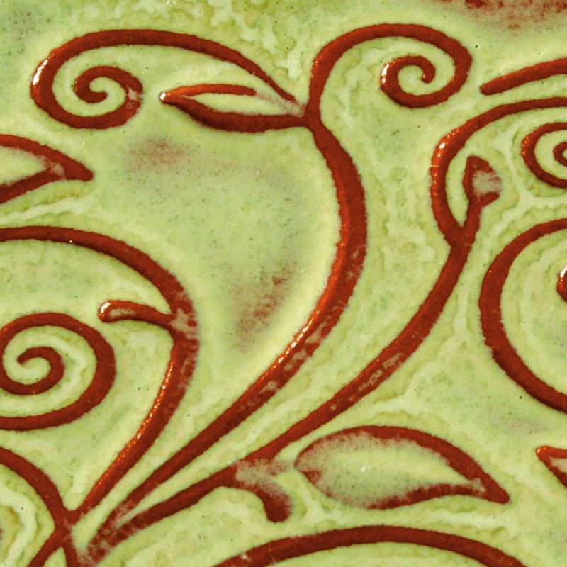 AMACO Autumn Leaf ceramic glaze