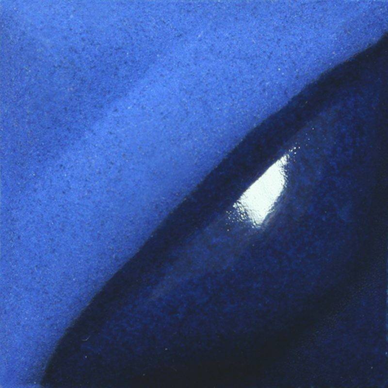 AMACO Electric Blue ceramic glaze