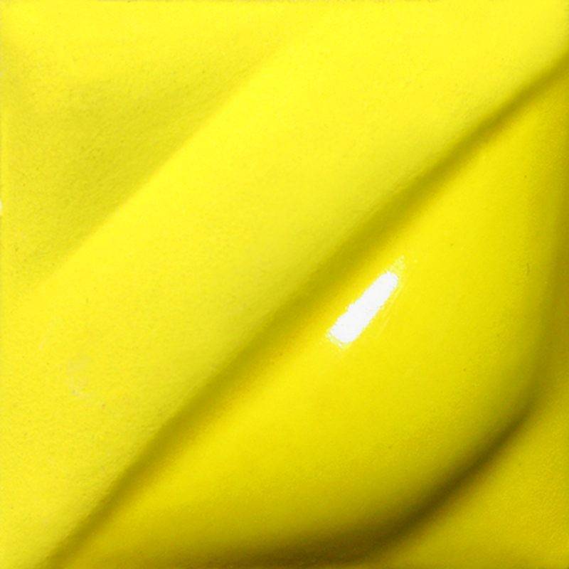 AMACO Intense Yellow ceramic glaze