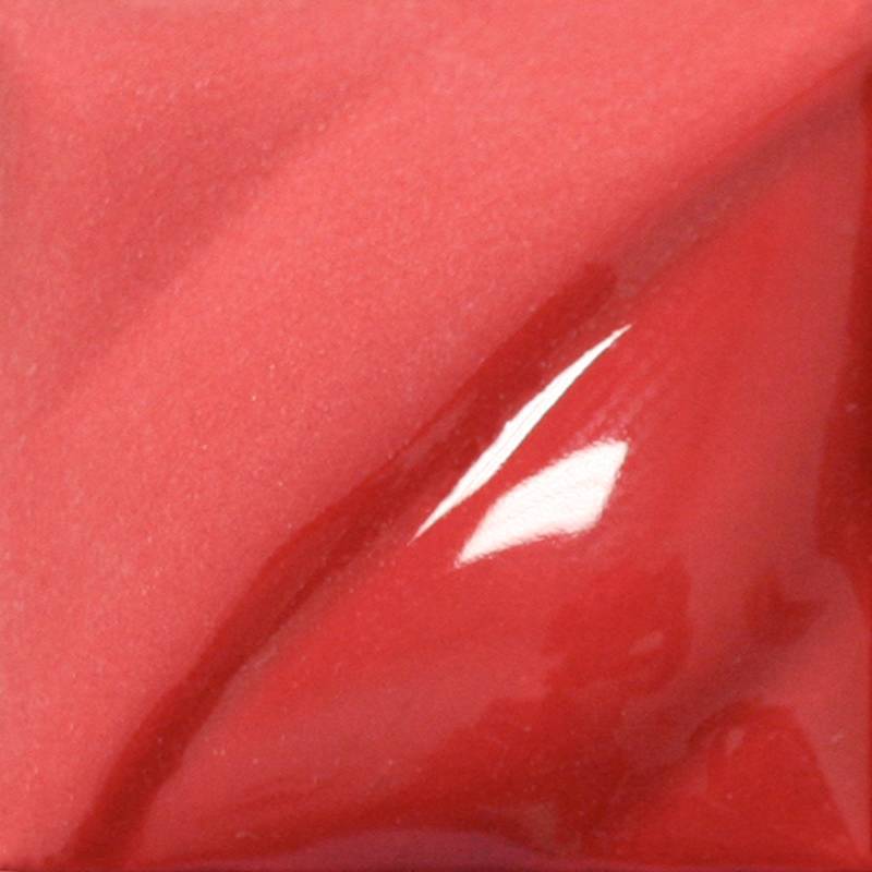 AMACO Bright Red ceramic glaze