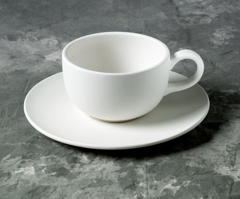 Low Fire - Tea Cup and Saucer 