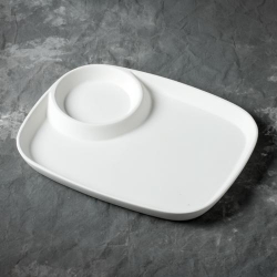 Low Fire - Small Snack Plate 