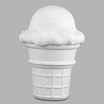 Low Fire - Ice Cream Cone Box 